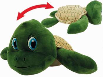 Plüsch-Schildkröte 55 cm mit gestickten Augen 