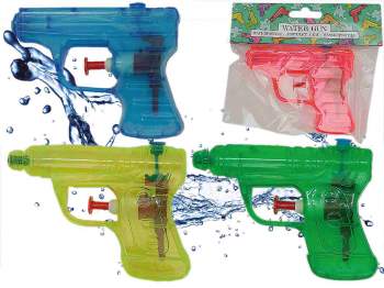 Wasser-Pistole 11 cm farbig sortiert im Beutel 