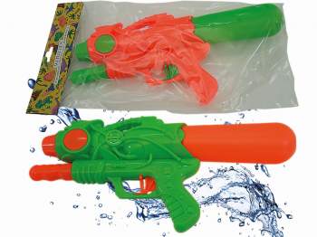 Wasser Pistole 33 cm farbig sortiert 