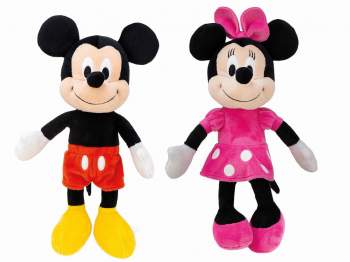Plüsch Minnie und Mickey Maus sortiert 30 cm 